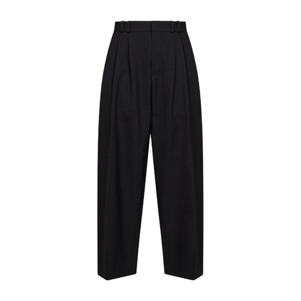 Studio Nicholson Men Black Technical Wool Line Trousers